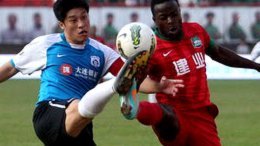 中超-古斯塔沃破门杨铭锐替补扳平 河南1-1英博